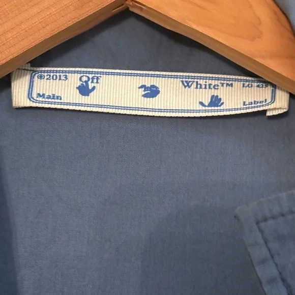 2 Off White Button up deal Authentic Deal